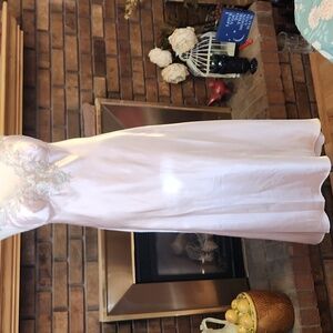 Flora Sexy Feminine Light Pink Gown/dress Y2k Flirty Slinky Romantic Size Small